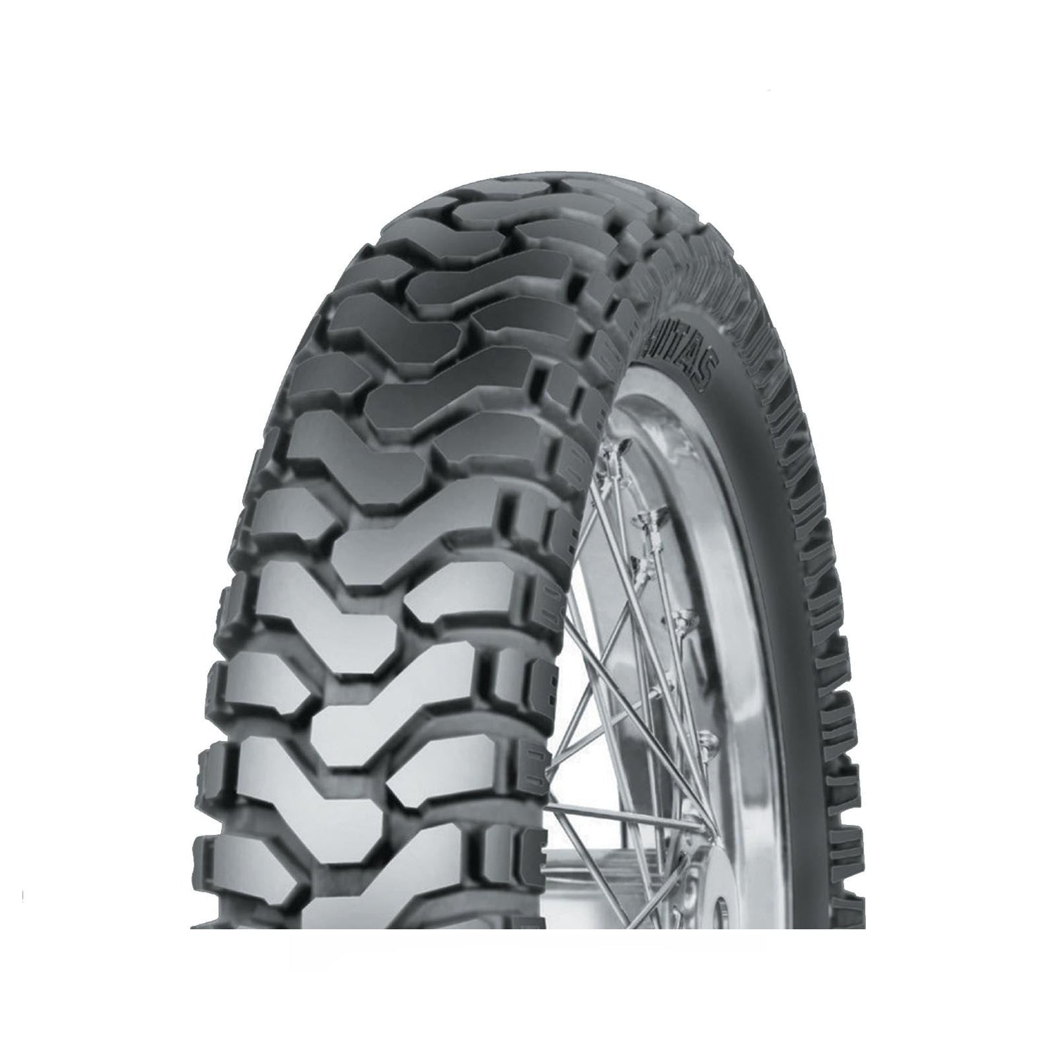130/80-17 E-07 Enduro Trail Mitas Dual Sport Rear Tyre