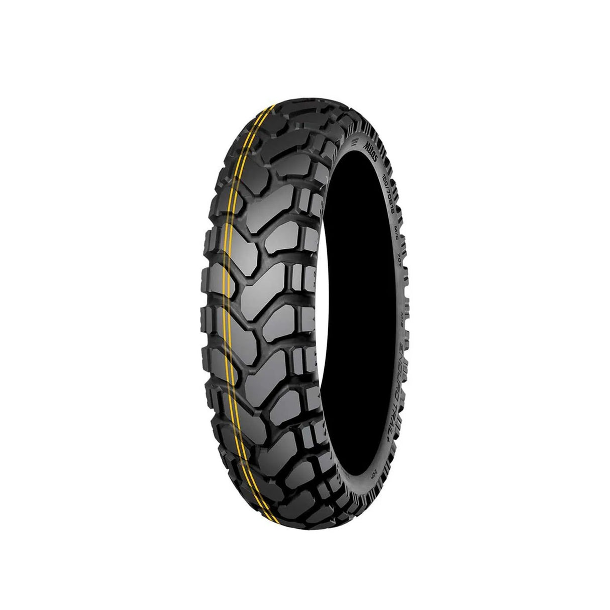 140/80-18 E07+ Enduro Trail+ DAKAR Mitas Dual Sport Rear Tyre