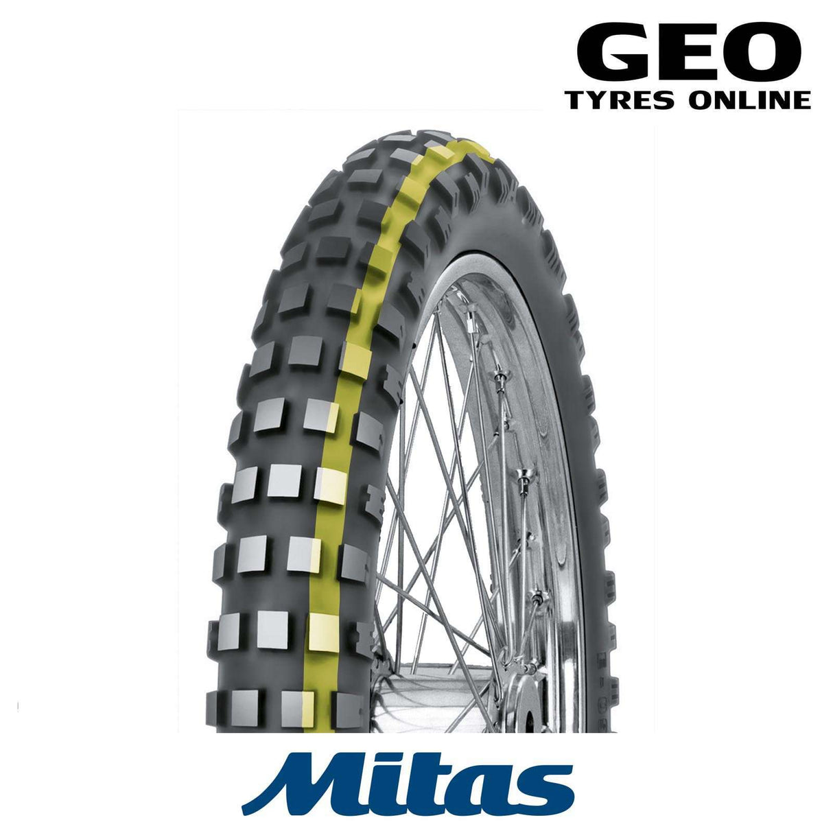 110/80-19 E09D DAKAR Mitas Adventure Front Tyre