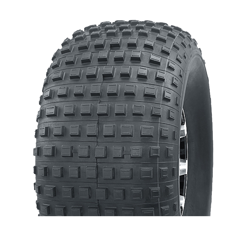 25x12.00-9 P318 (6 PLY) Wanda Reinforced Knobby ATV Tyre - GEO Tyres Online