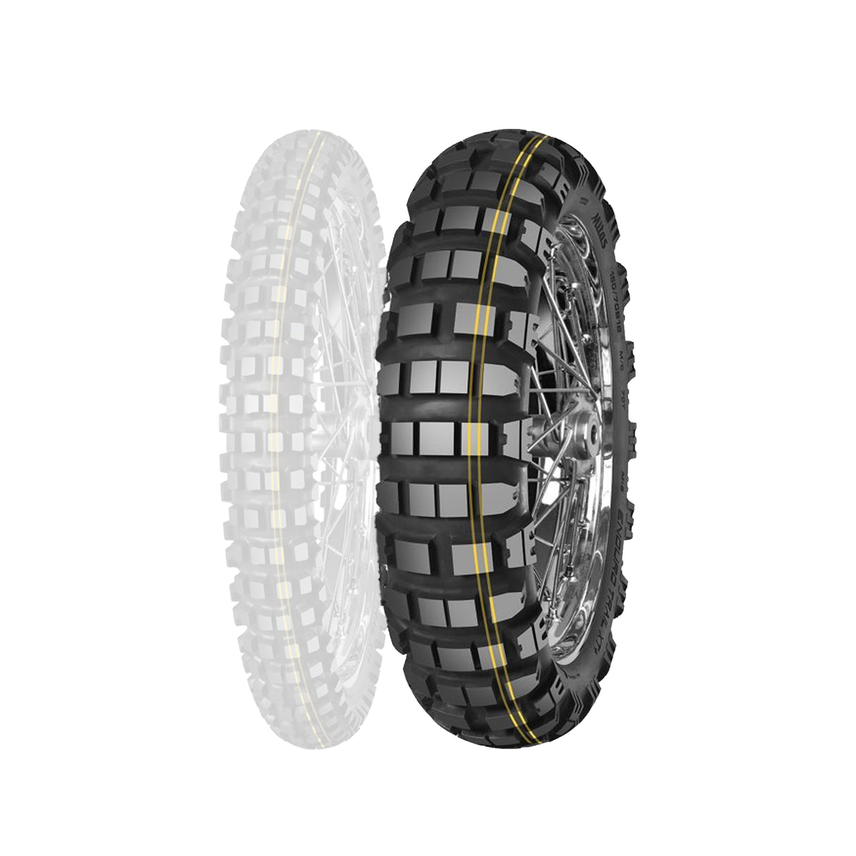 120/90-17 64T Dakar Enduro Trail XT+ Mitas Rear Motorcycle Tyre