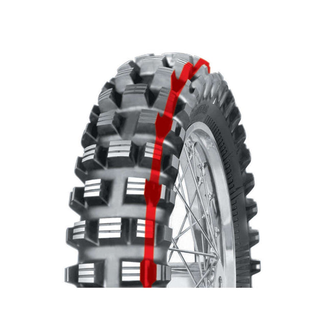 110/100-18 C02 Stoneking Reinf. Mitas Rear Tyre