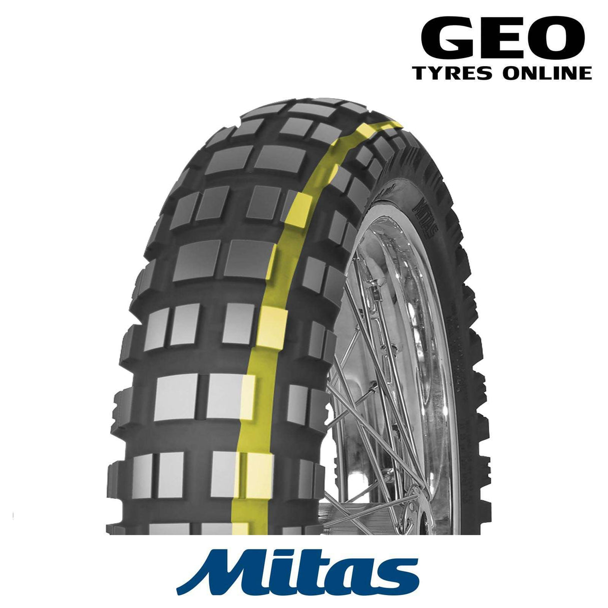 150/70-18 E10D Dakar Mitas Adventure Rear Tyre