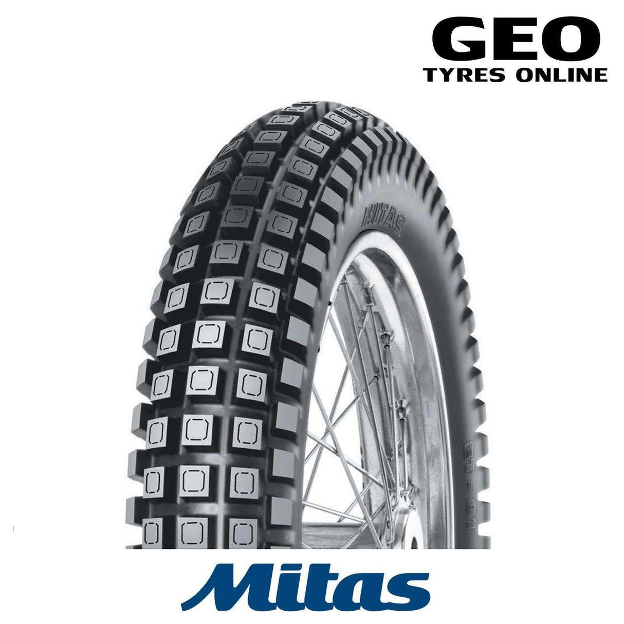 4.00-18 ET01 Trials Mitas Enduro Rear Tyre - GEO Tyres Online