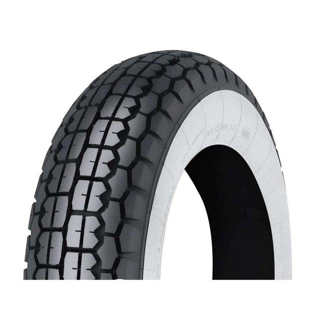 Mitas Scooter Tyre 4.00-8 B13 Classic White Wall