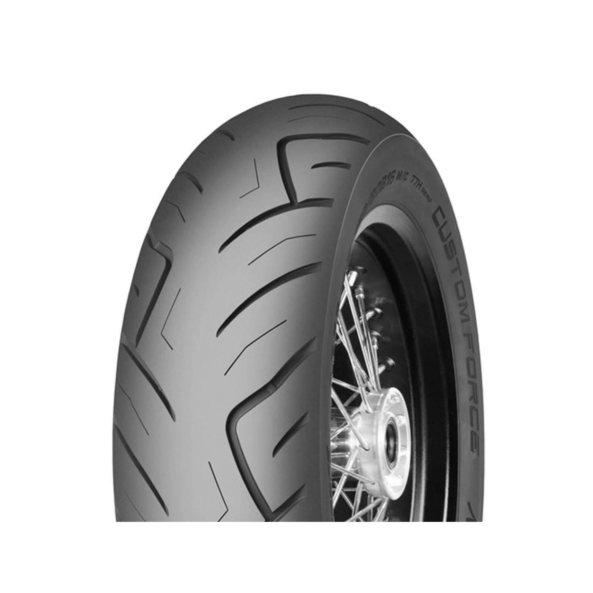 170/80B15 77H Custom Force Mitas Rear Cruiser Tyre - GEO Tyres Online
