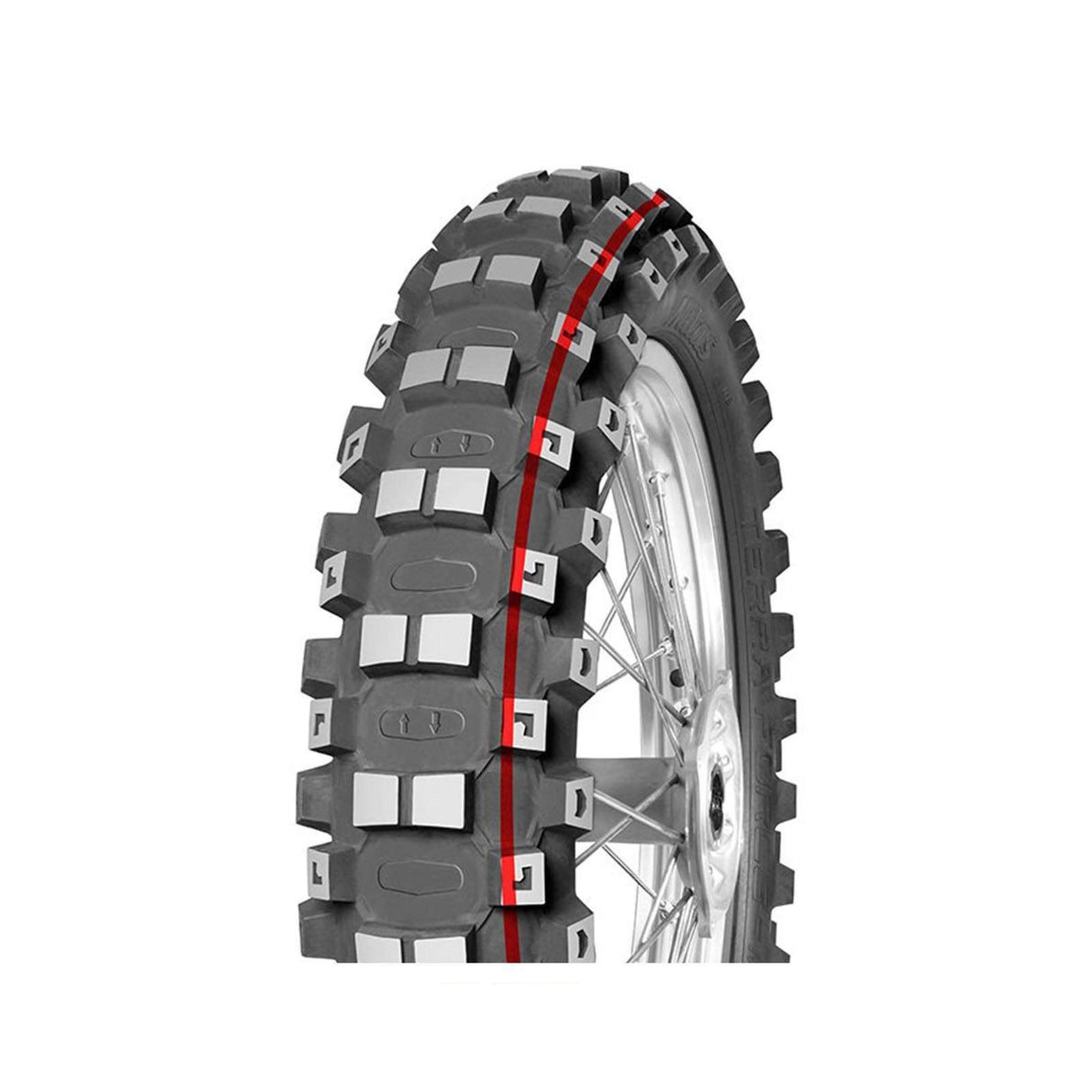 100/100-18 Terraforce-MX Mid/Hard Mitas Rear Tyre